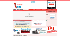 Desktop Screenshot of mobilesmsng.com