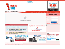 Tablet Screenshot of mobilesmsng.com